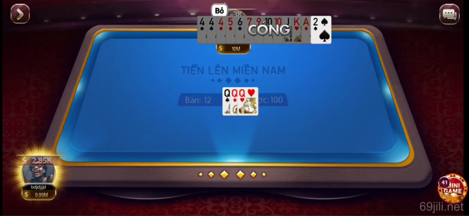 Giao diện ứng dụng 69 JILI - Trò chơi Slot